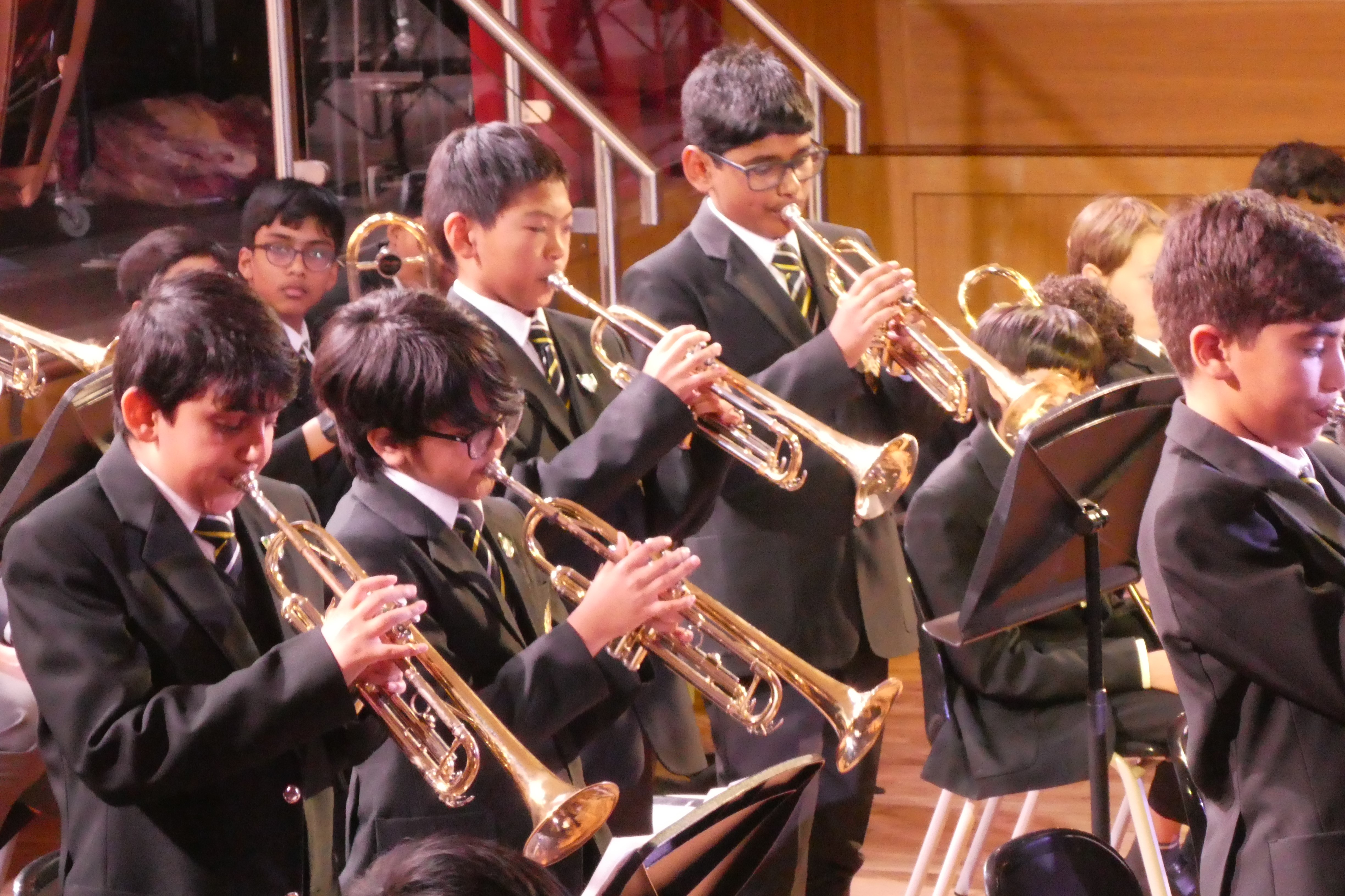 trumpets