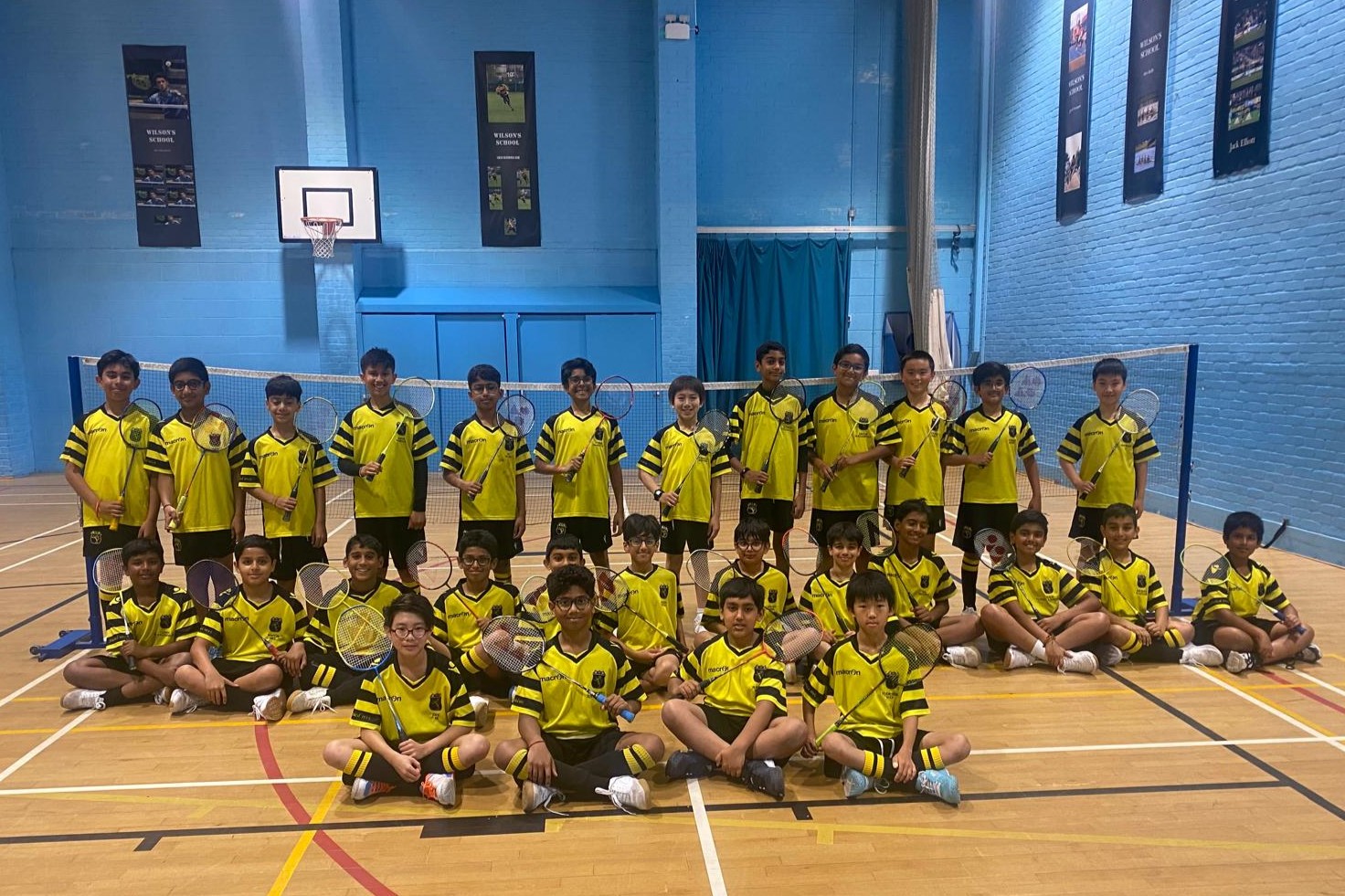 Year 7 Badminton Training